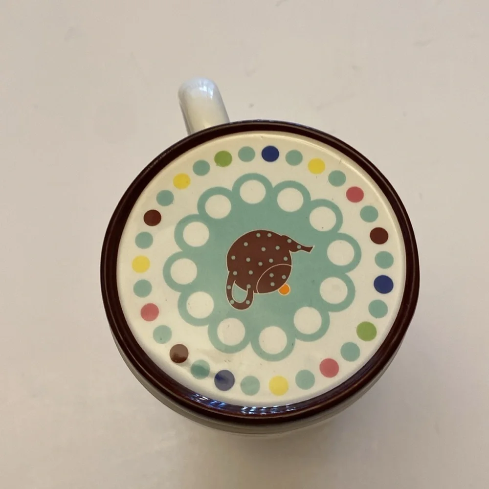 Gorham Polly Put the Kettle On Mug with Lid NWOT